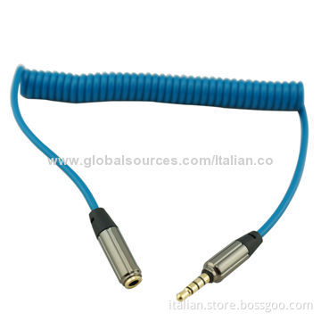 Audio Extension Cable, 3.5mm Male to Female, Many Colors Available